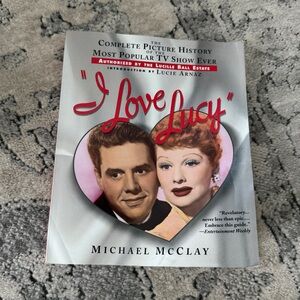 I Love Lucy Book by Michael McClay Paperback Book
